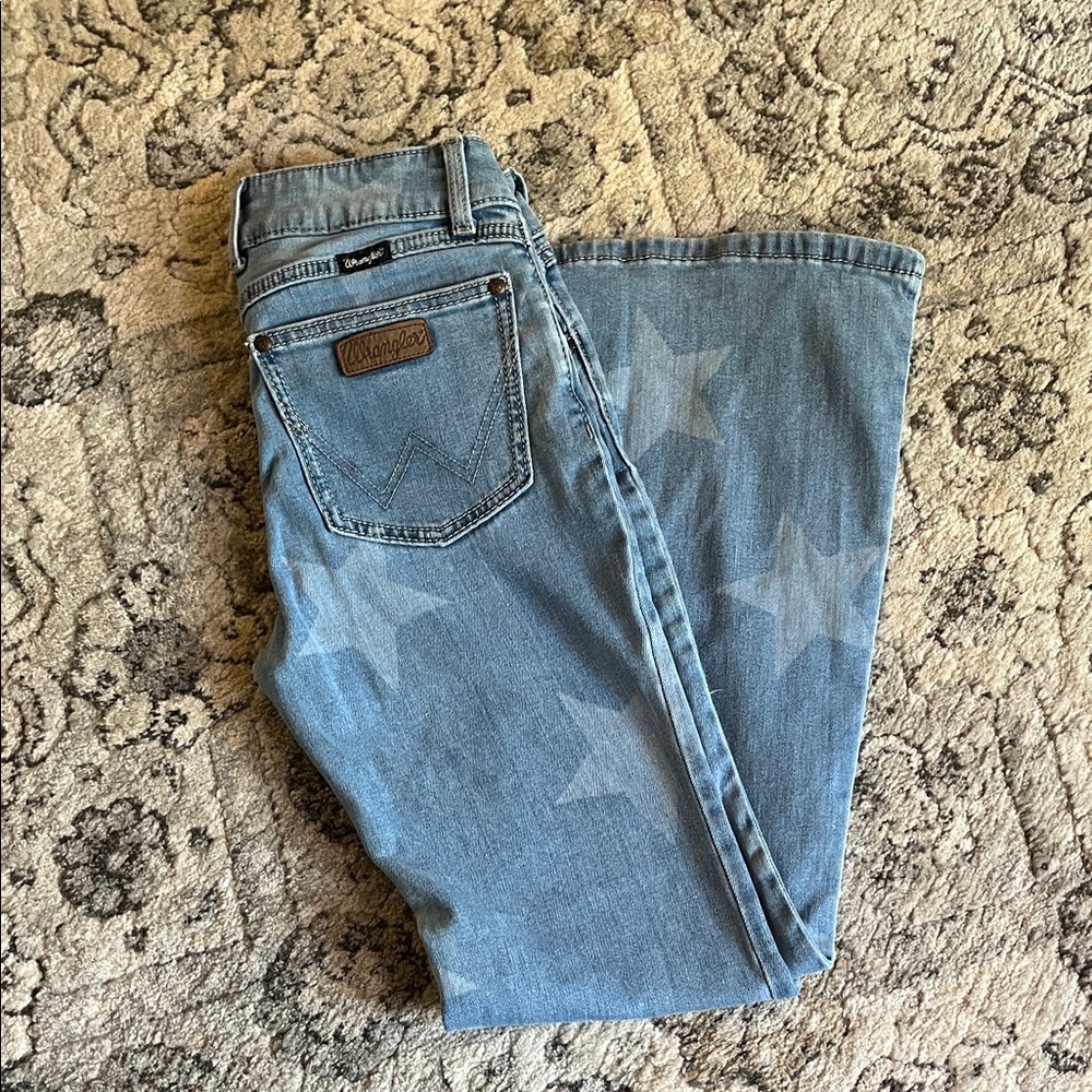 Wrangler Light Blue Star Jeans